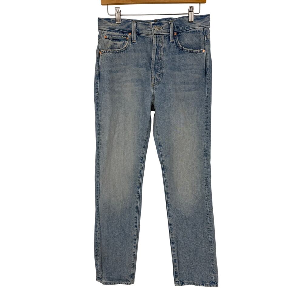 MOTHER Superior High Waisted Hiker Hover Jeans Didn’t I Warn You 27